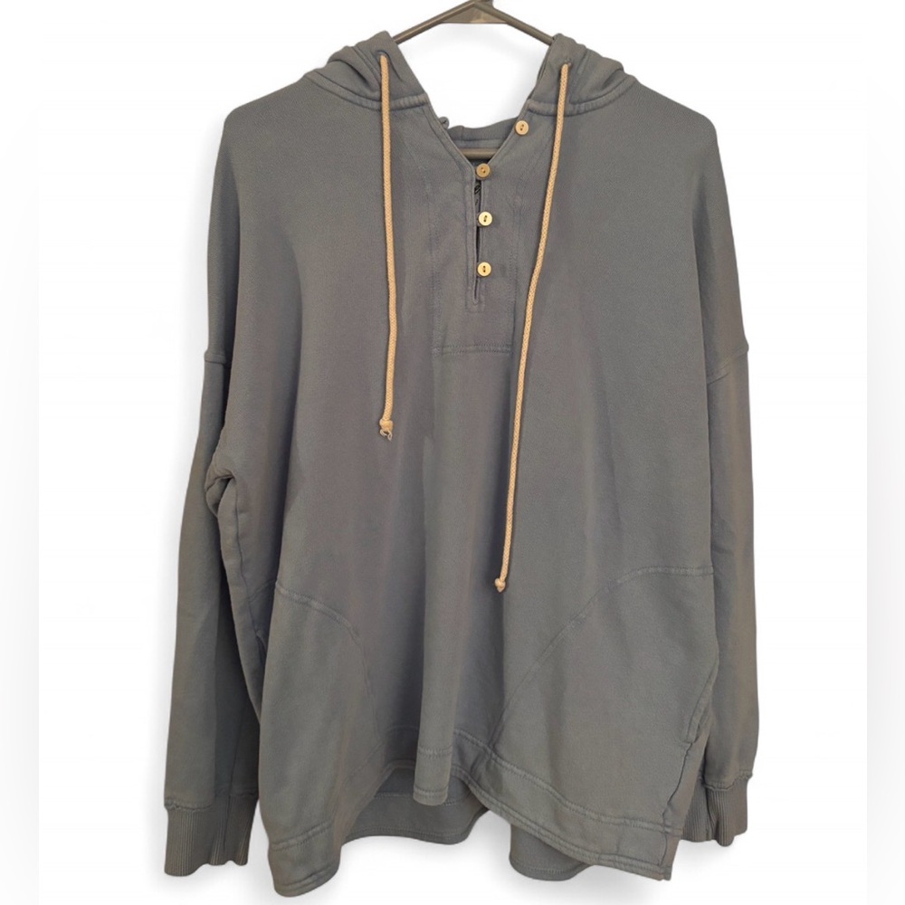 Aerie Blue Oversized Hoodie Size XS
